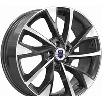 Литые диски K&K Роквуд 17x7" 5x115мм DIA 70.2мм ET 40мм Алмаз черный