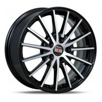 Литые диски Alcasta M60 16x6.5" 5x114.3мм DIA 60.1мм ET 45мм Black