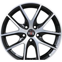 Литые диски Alcasta M59 16x6.5" 5x108мм DIA 63.5мм ET 45мм BKF