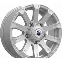 Литые диски K&K Байкал 16x7" 5x139.7мм DIA 98мм ET 35мм Сильвер