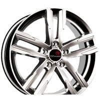 Литые диски Vector B213 17x7" 5x112мм DIA 57.1мм ET 40мм Сильвер S