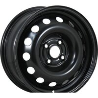 Штампованные диски TREBL 8075 15x6" 4x114.3мм DIA 67.1мм ET 43мм Black