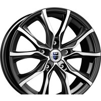 Литые диски K&K Твист 17x7.5" 5x108мм DIA 63.35мм ET 50мм Алмаз черный