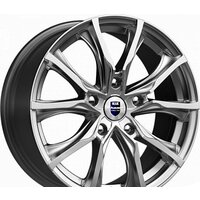 Литые диски K&K Твист 17x7.5" 5x115мм DIA 70.2мм ET 44мм Дарк платинум