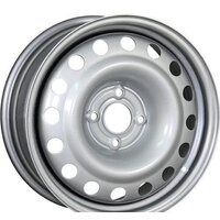 Штампованные диски Eurodisk 64A50C ED 15x6" 4x100мм DIA 60.1мм ET 50мм Silver