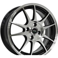 Литые диски Megami MGM-5 15x6" 4x100мм DIA 60.1мм ET 50мм BKF