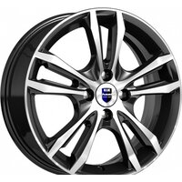 Литые диски K&K Samara 16x6" 4x108мм DIA 63.35мм ET 47.5мм Алмаз черный