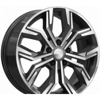 Литые диски SKAD Амиата (КЛ327) 17x7" 4x100мм DIA 60.1мм ET 43мм Алмаз