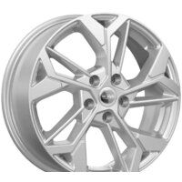 Литые диски K&K КС1062 17x6.5" 5x114.3мм DIA 54.1мм ET 50мм сильвер